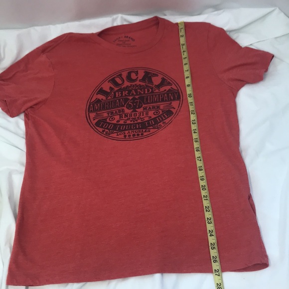 Lucky Brand Too Tough To Die Logo Graphic T-shirt Size M - Picture 5 of 6